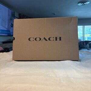 Coach Dark Saddle Box